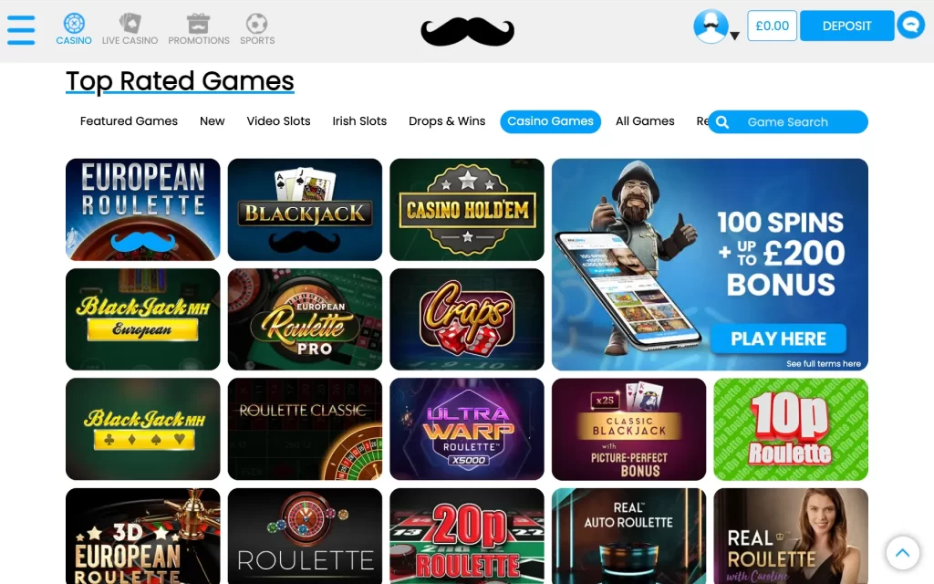 MrPlay Casino Games